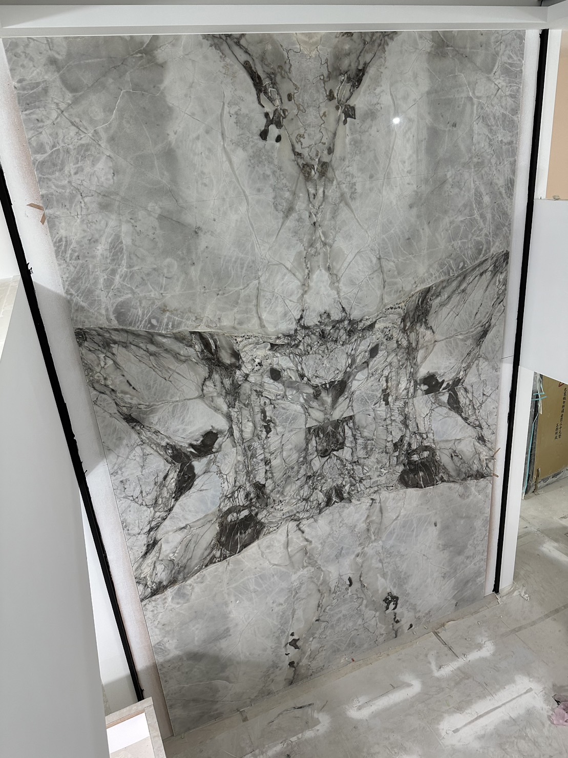 冰島藍灰-端景牆