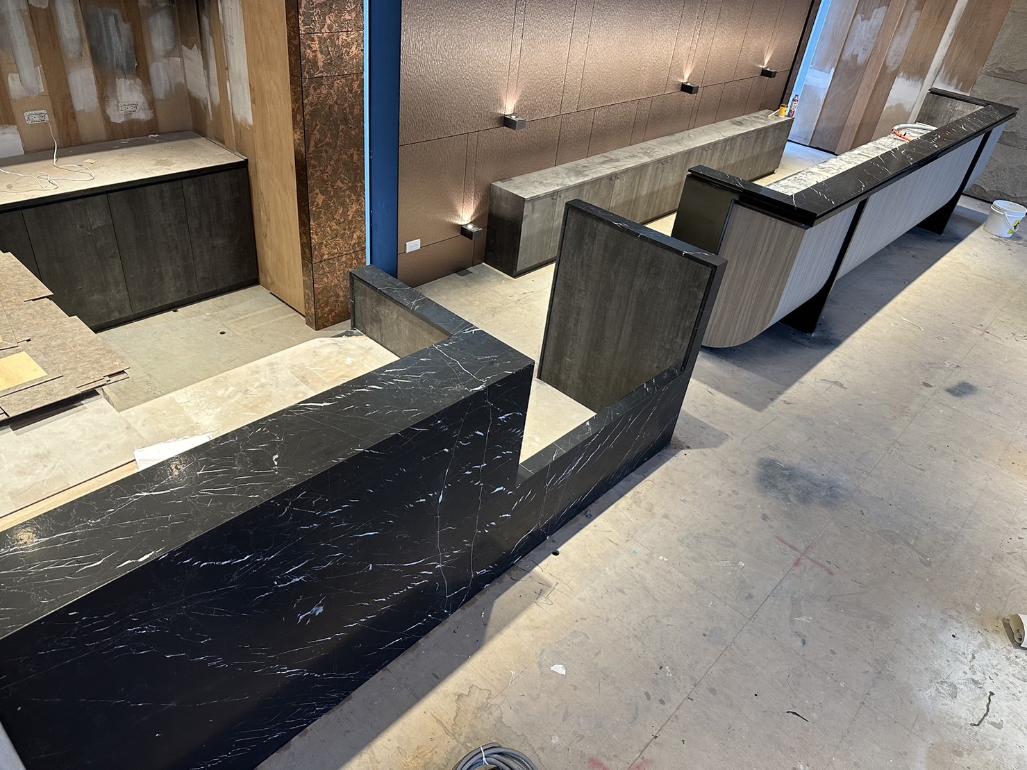 黑雲石仿古面-檯面