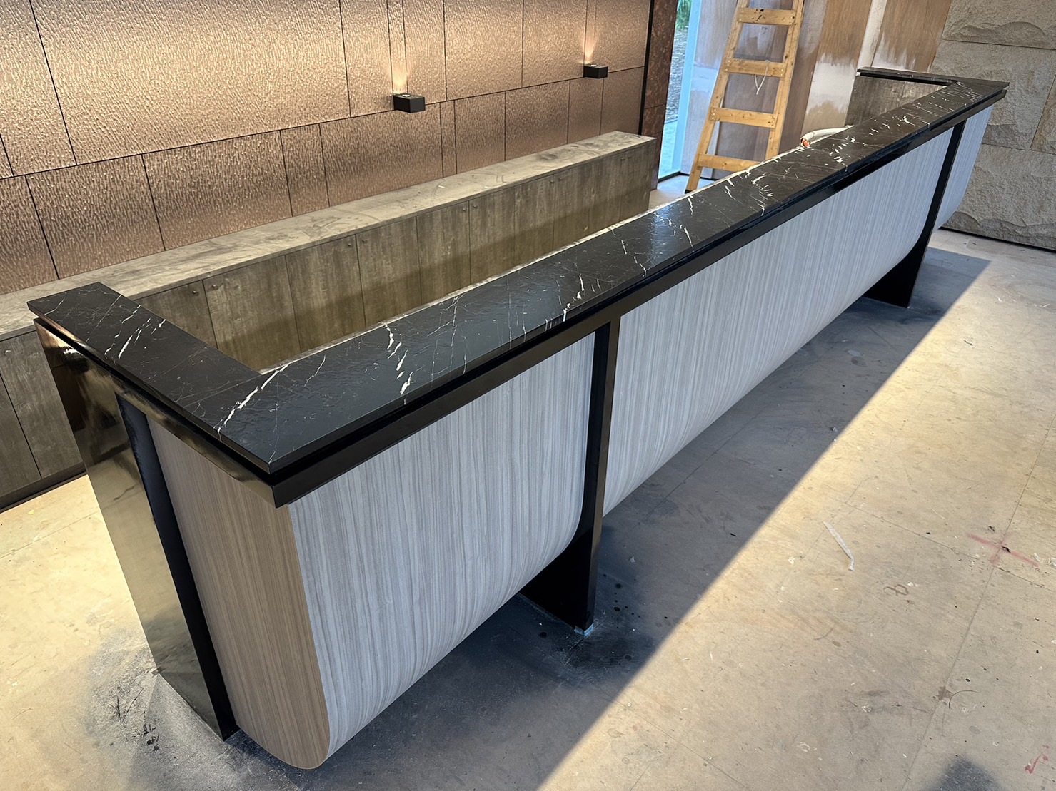 黑雲石仿古面-檯面