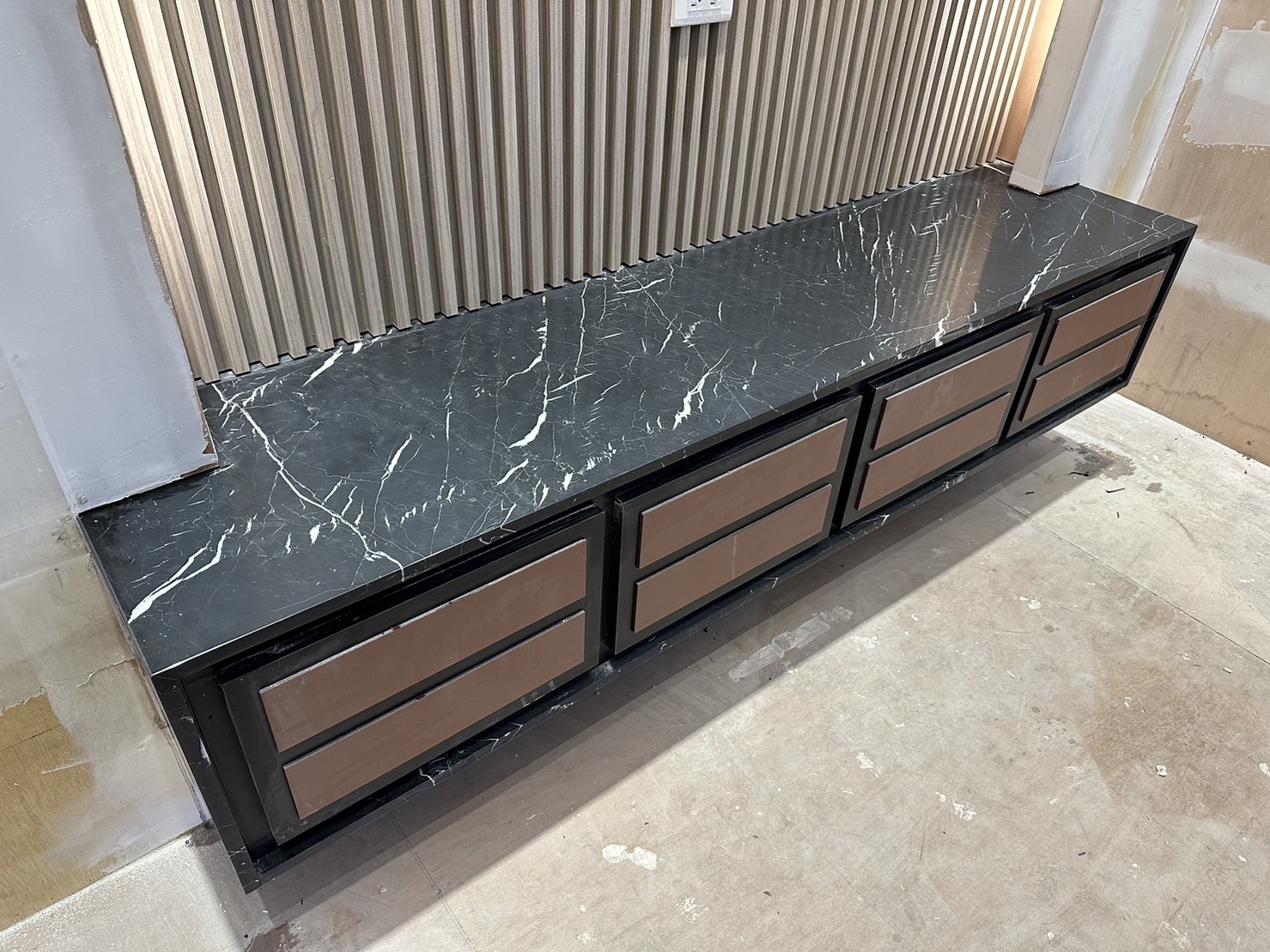 黑雲石仿古面-檯面