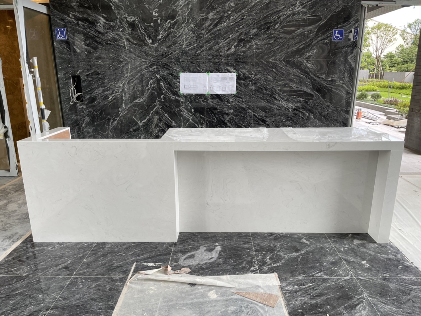 雅士白-櫃台檯面