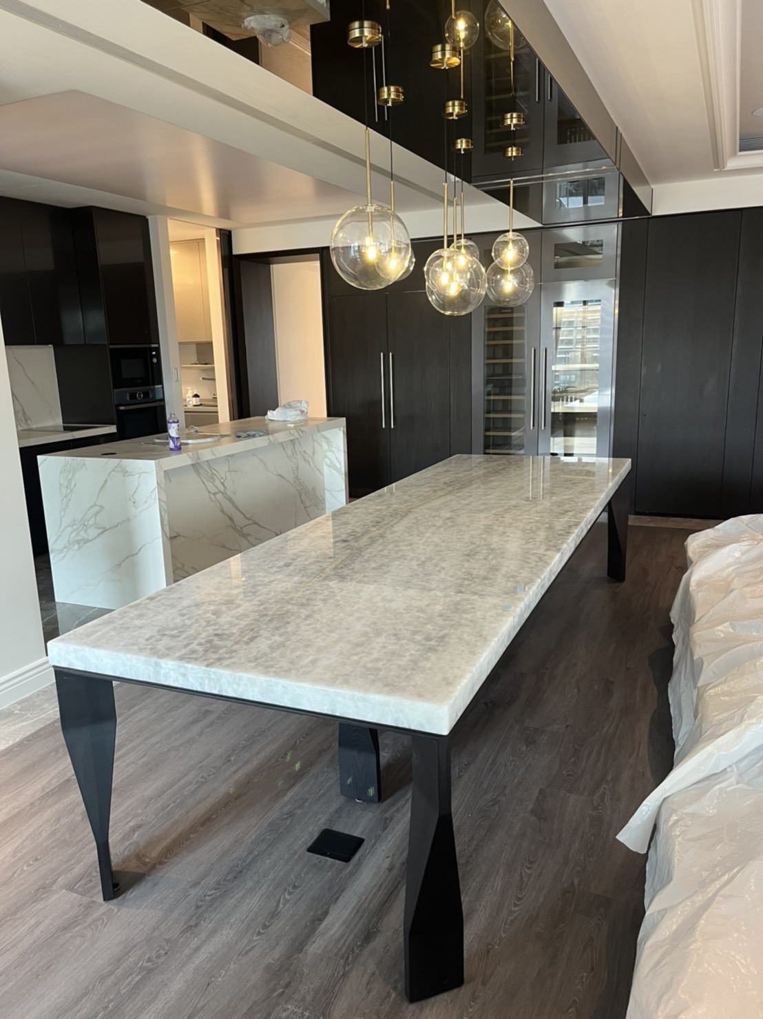 琉璃水晶-餐桌檯面