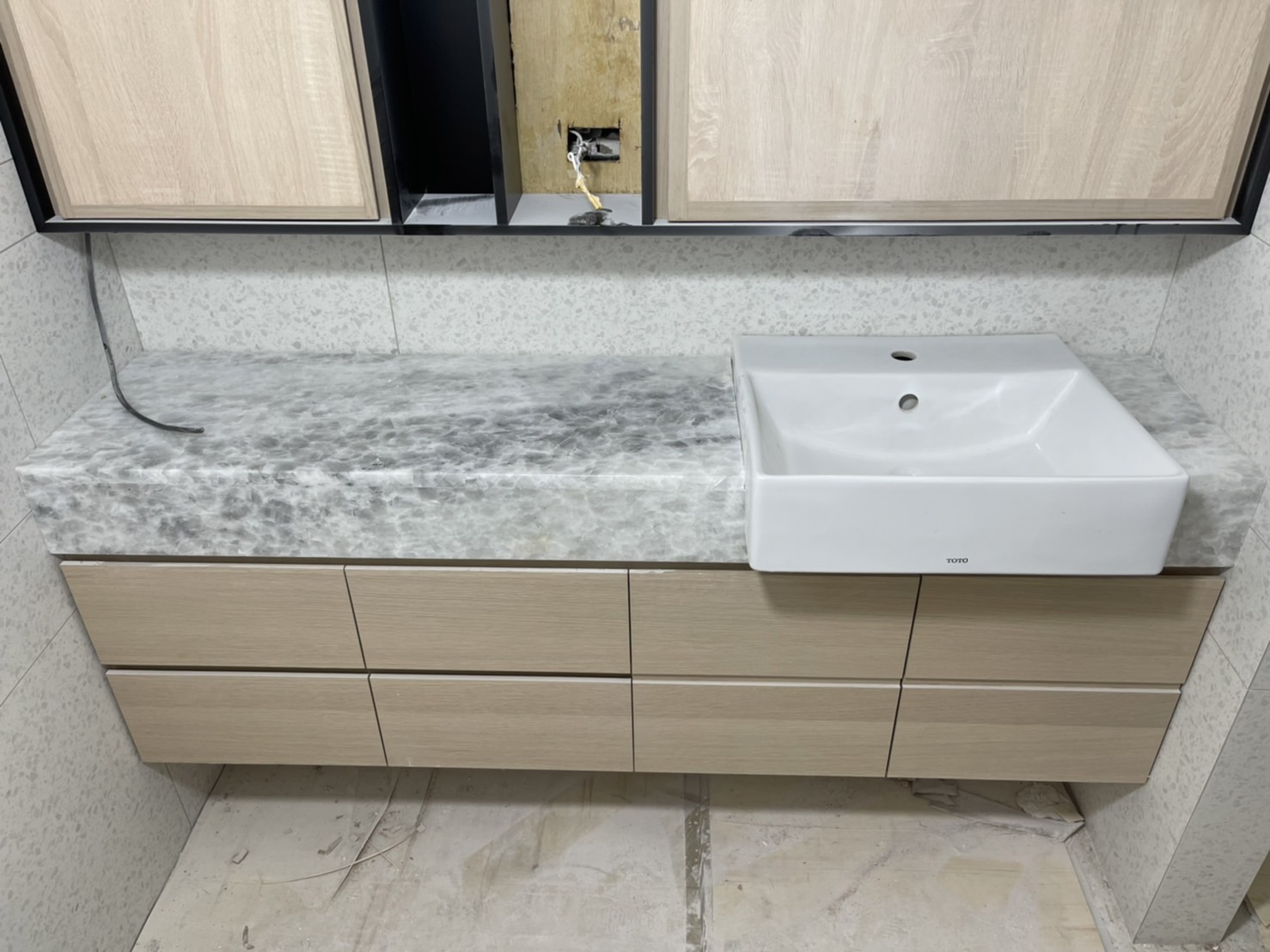 琉璃水晶-洗手檯面