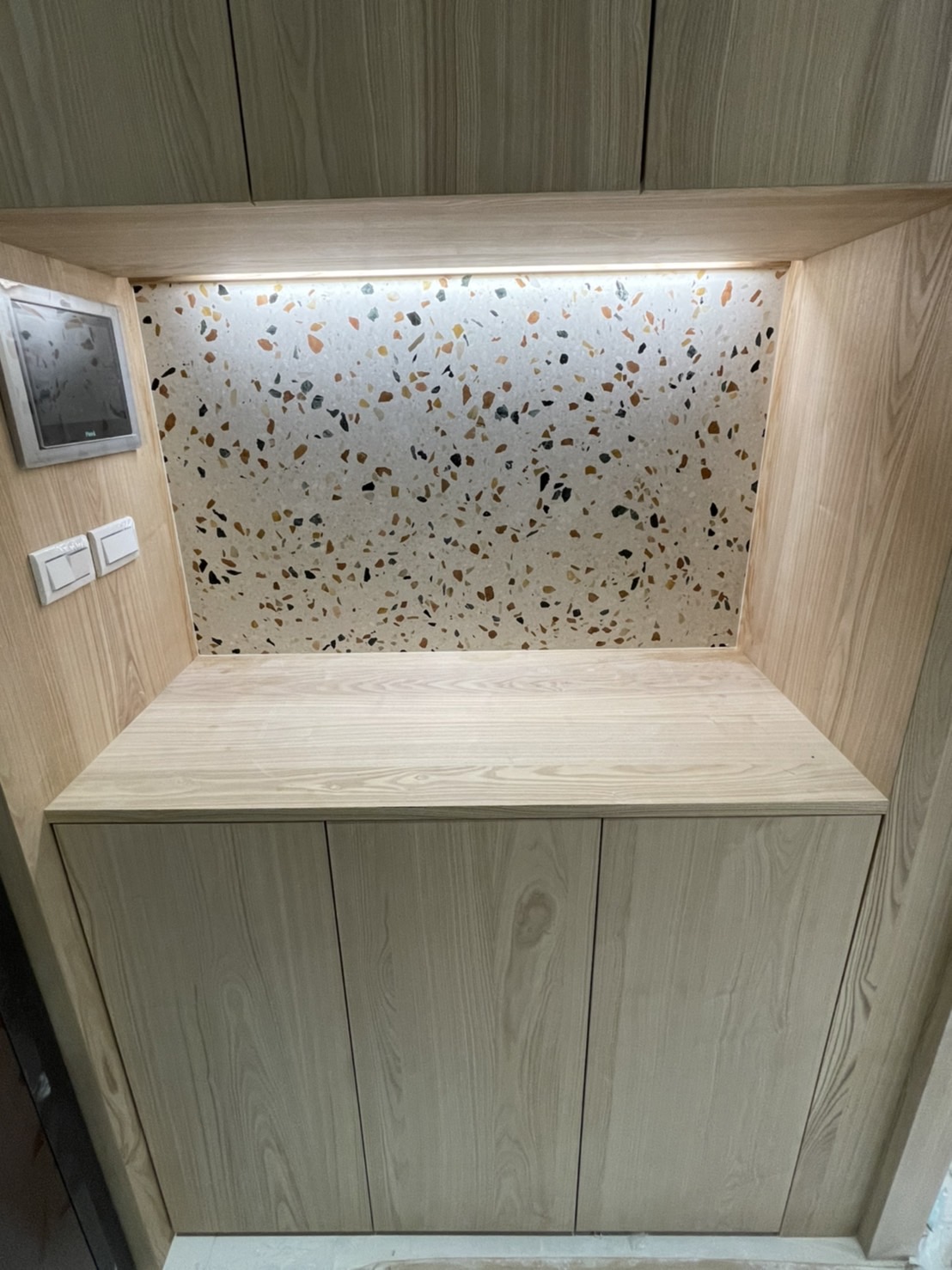 人造水磨石-背牆