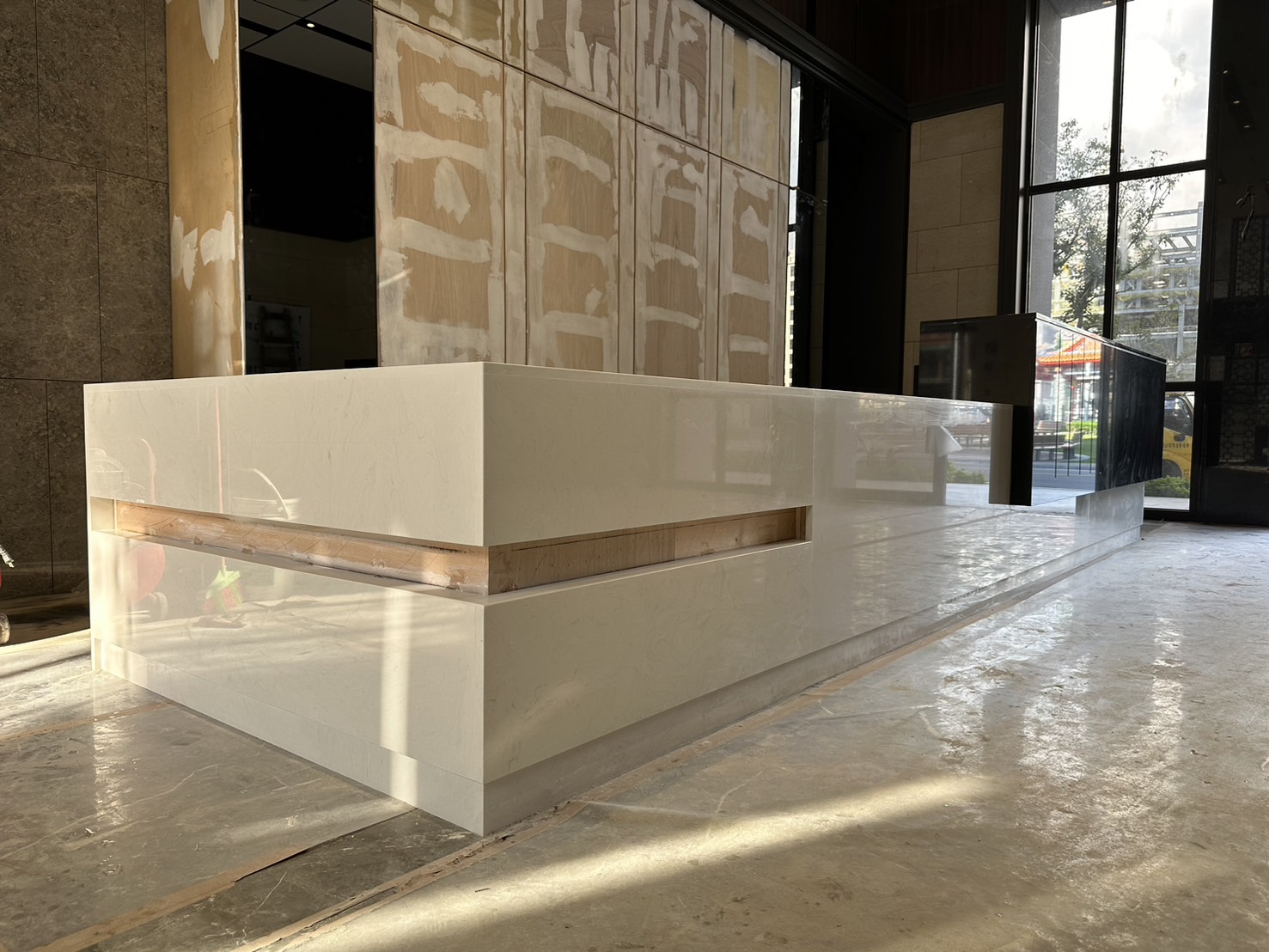 雅士白+印度黑-櫃台