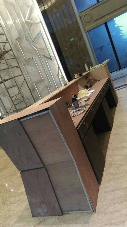 大廳櫃台-施工前