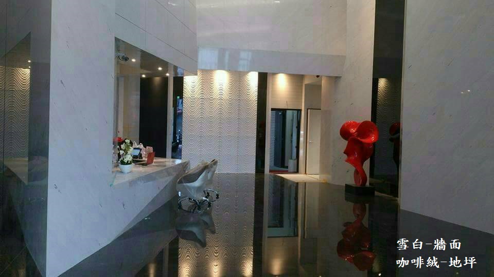 雪白銀狐鑽石吧檯-完工成品