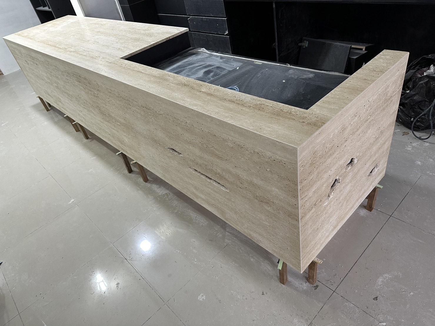 羅馬洞石-櫃台檯面