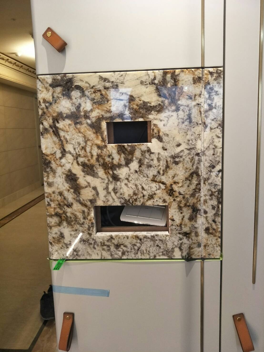 路易米黃-洗手檯面