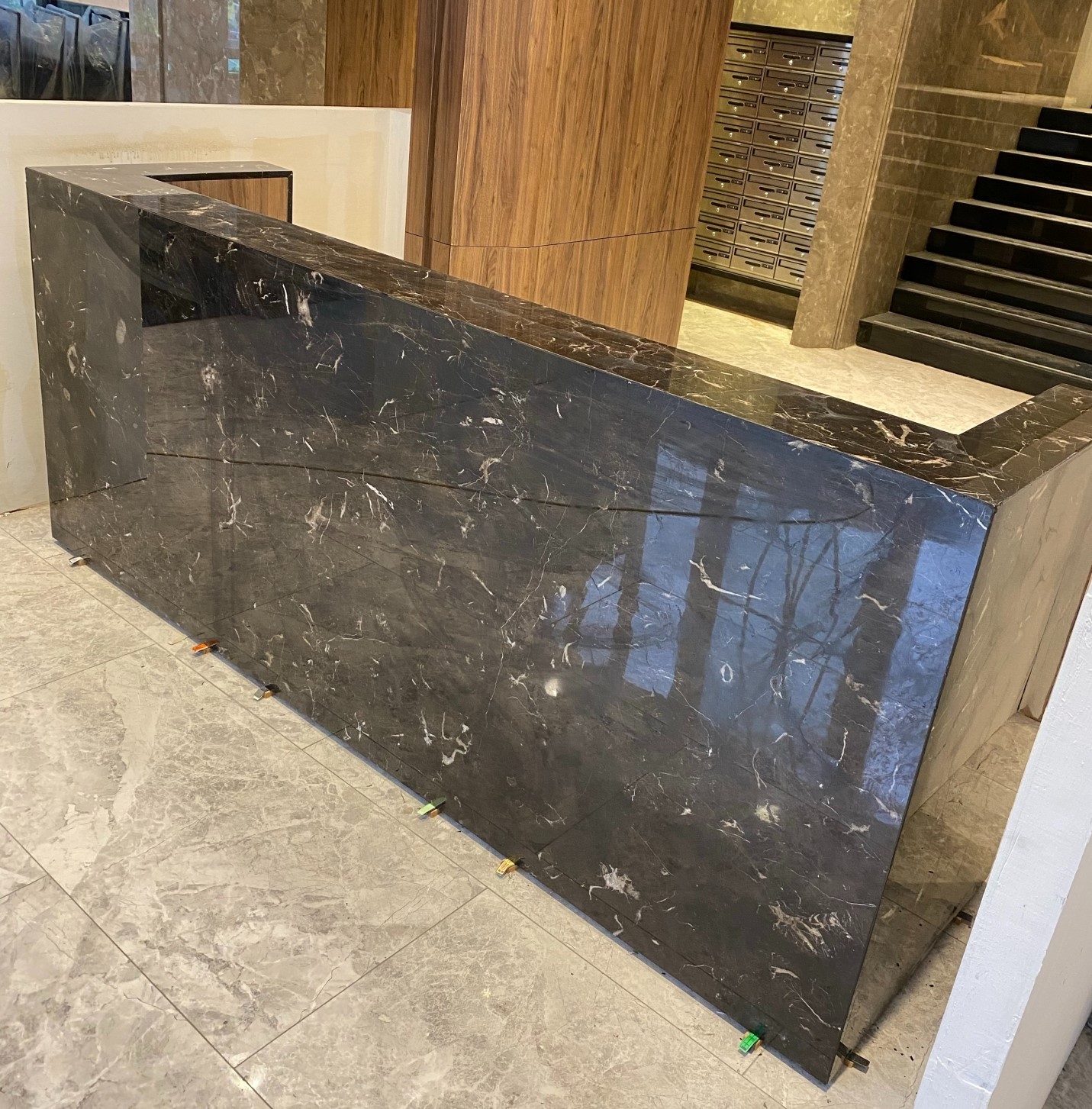 銀狐-上檯面 + 印度黑-下檯面