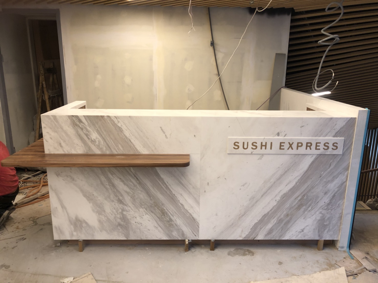 咖啡絨-洗手檯面