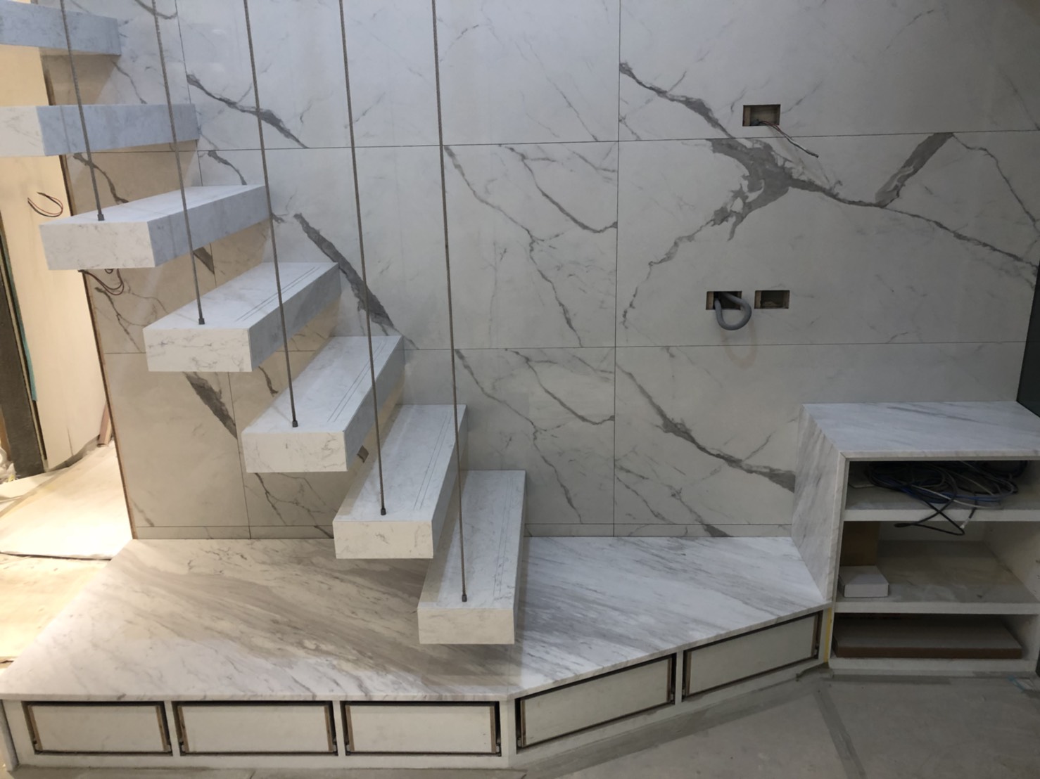 咖啡絨-洗手檯面