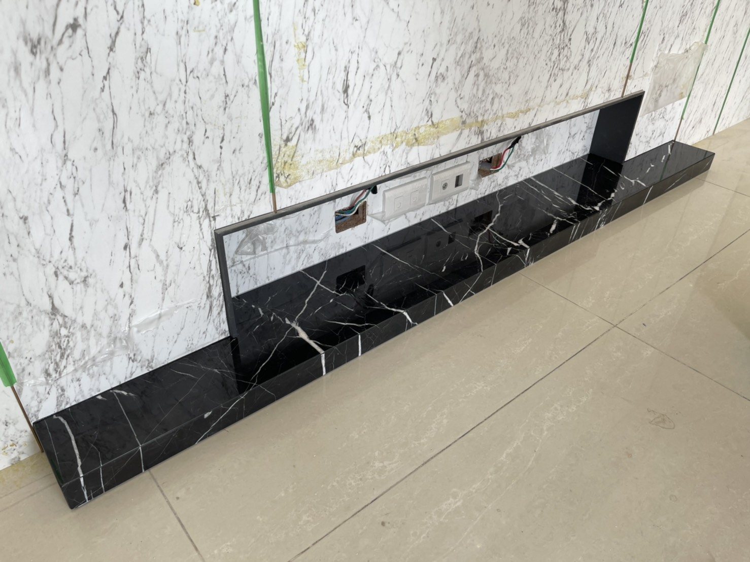 黑雲石-電視台面