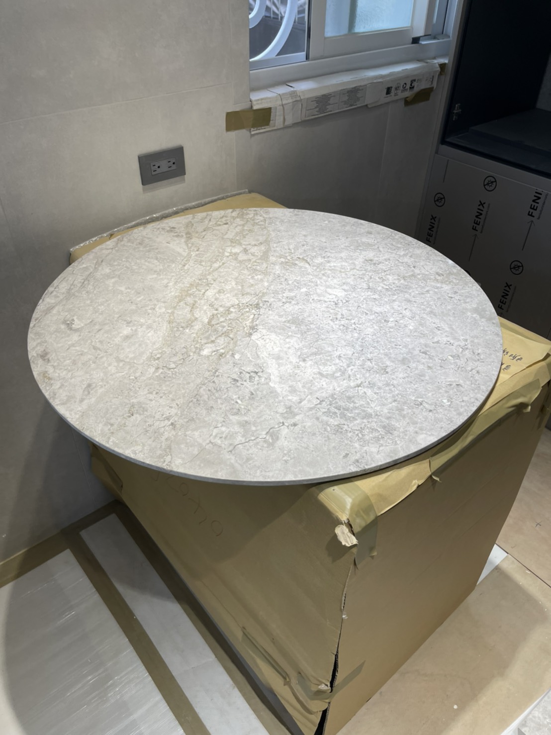 蒙馬特灰仿古-檯面