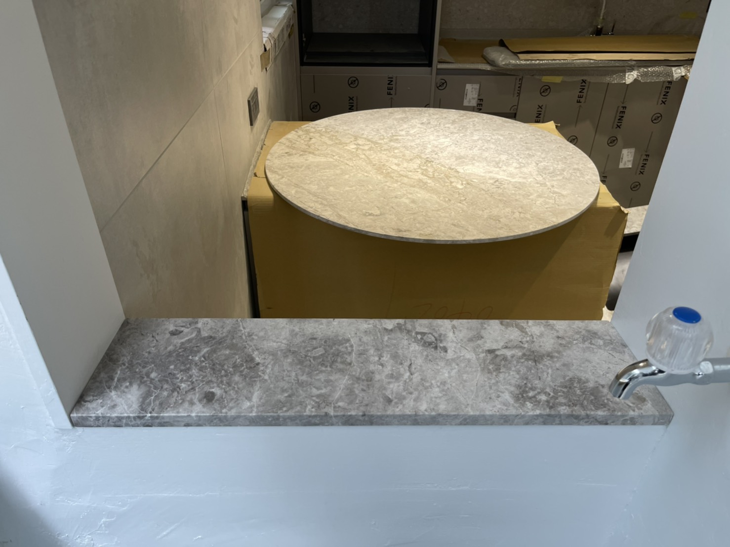 蒙馬特灰仿古-檯面