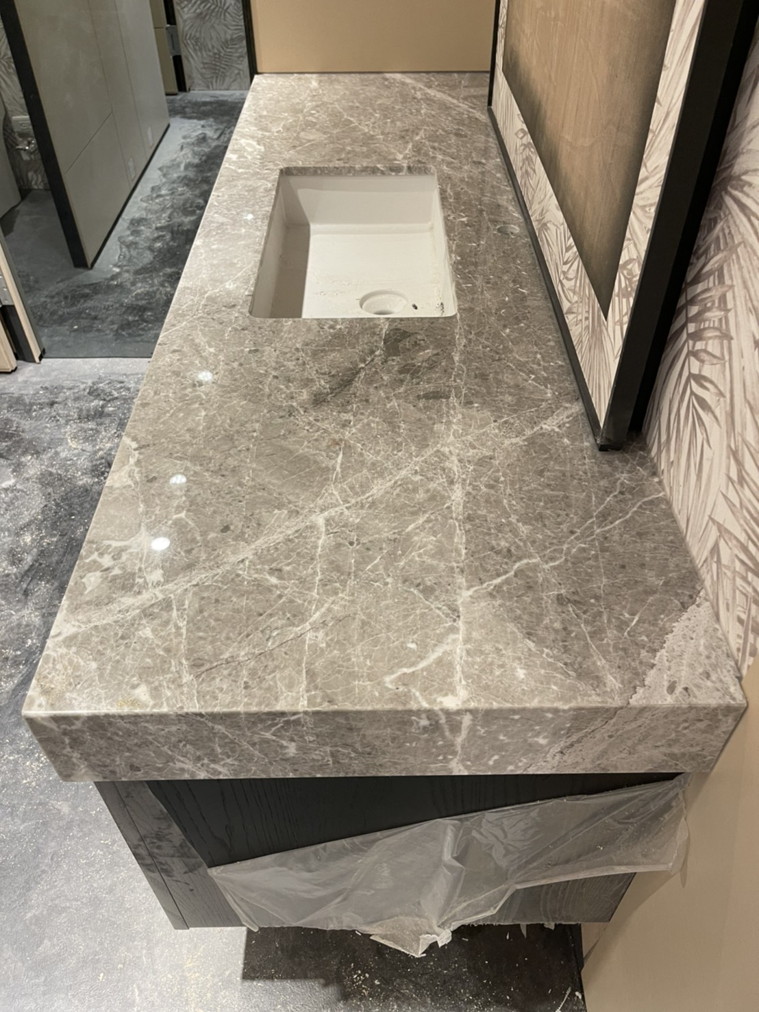 雅典娜灰-洗手台