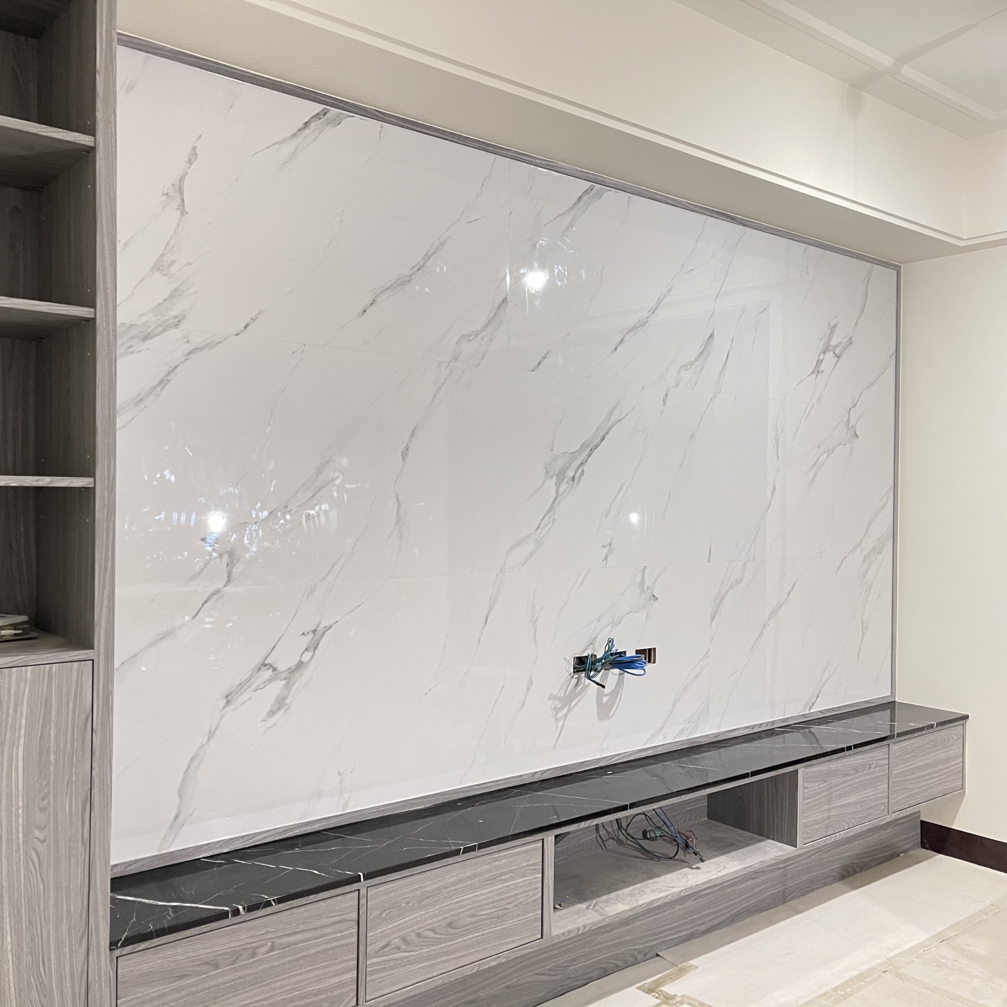 黑雲石-檯面+薄磚-電...