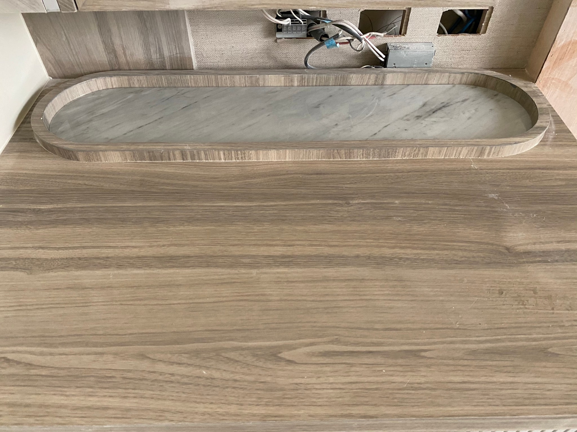 卡拉拉白-化妝台檯面