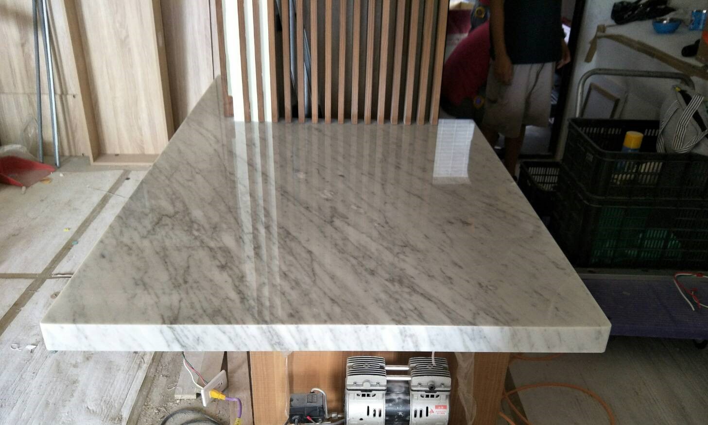 卡拉拉白-吧檯檯面