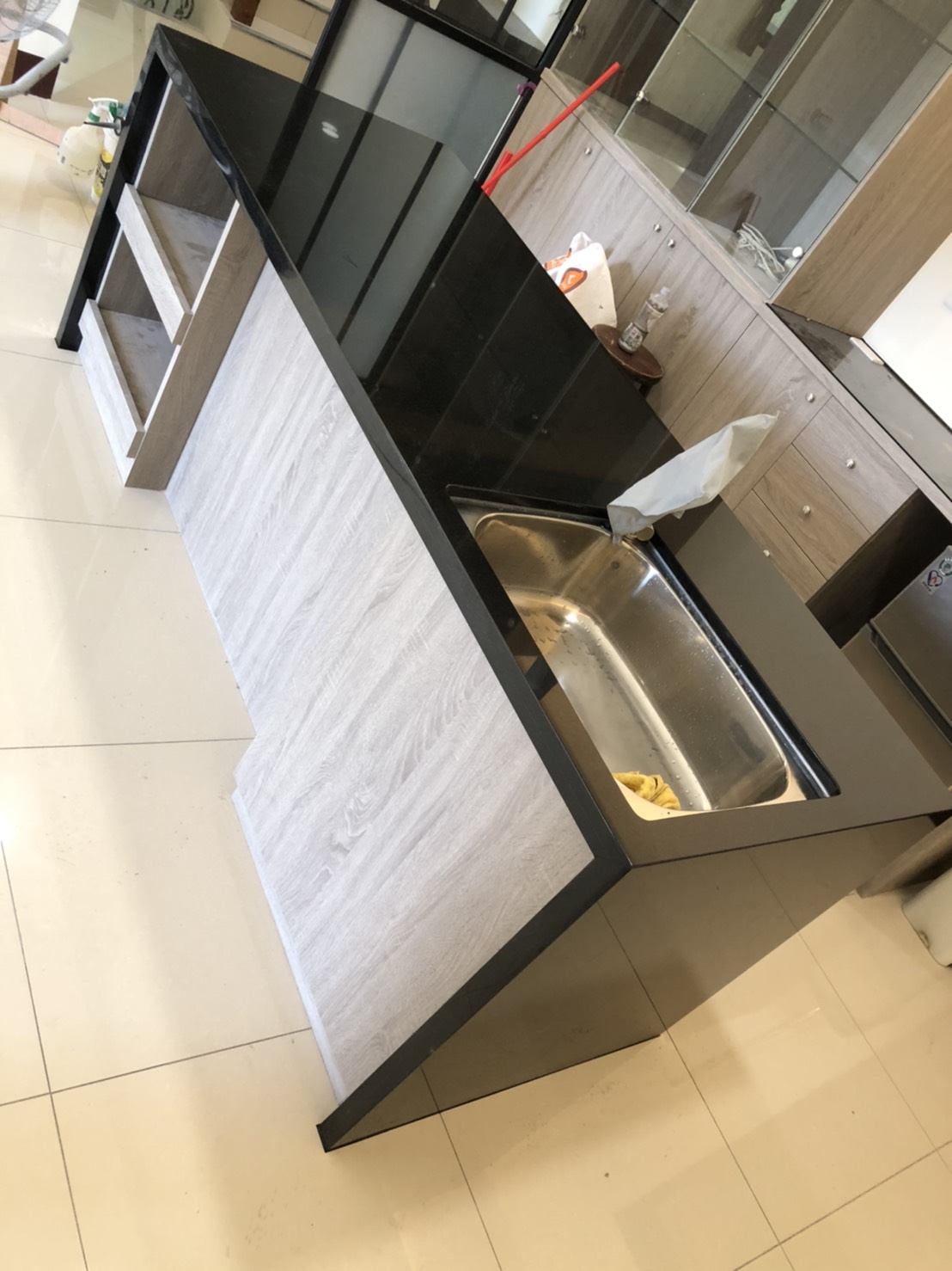 印度黑-中島檯面