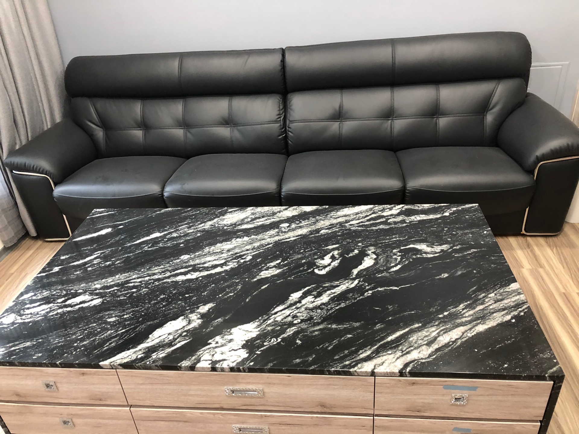 潑墨山水-客廳茶几