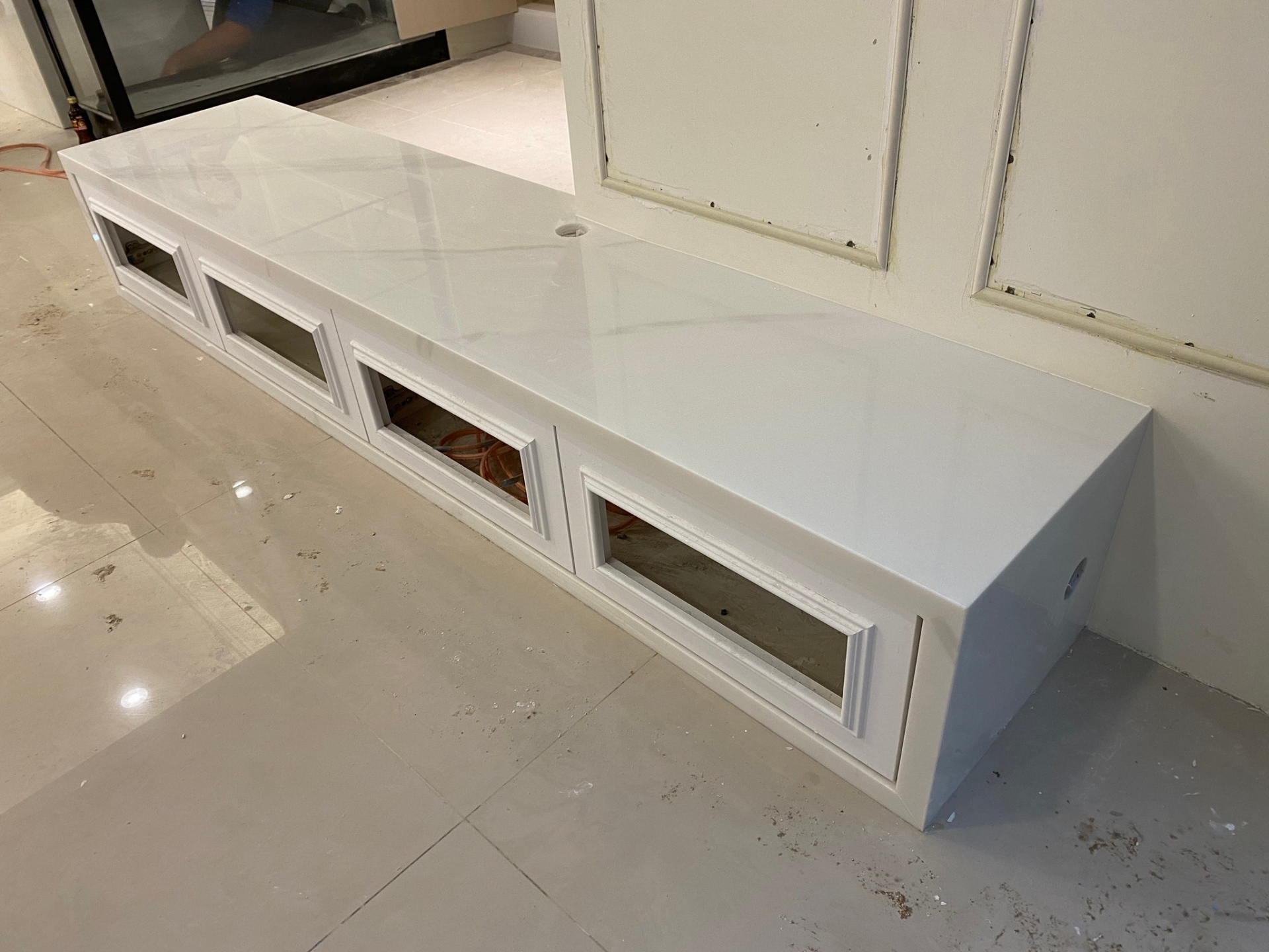 雪白銀弧(人造)-檯面