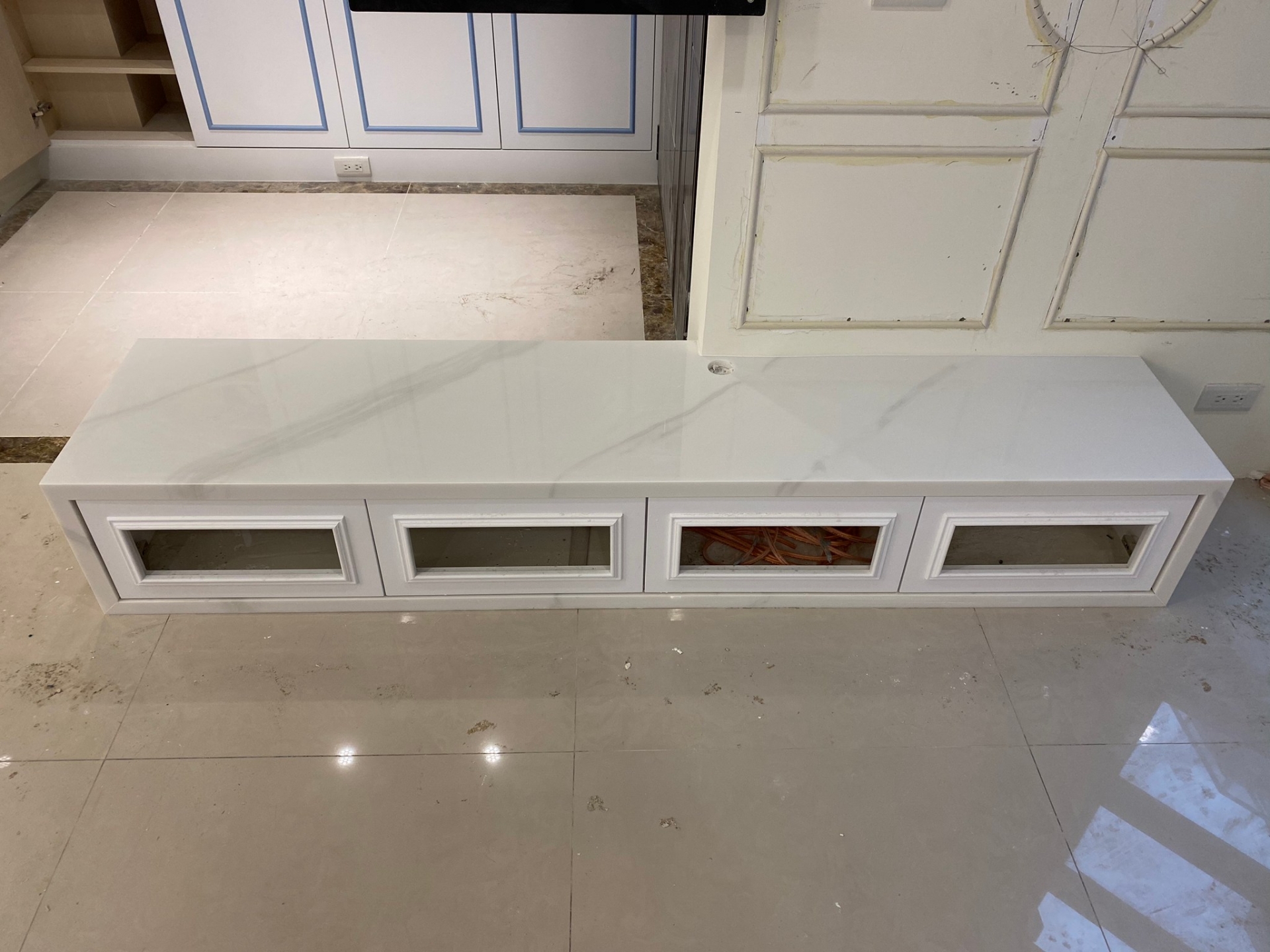 雪白銀弧(人造)-檯面