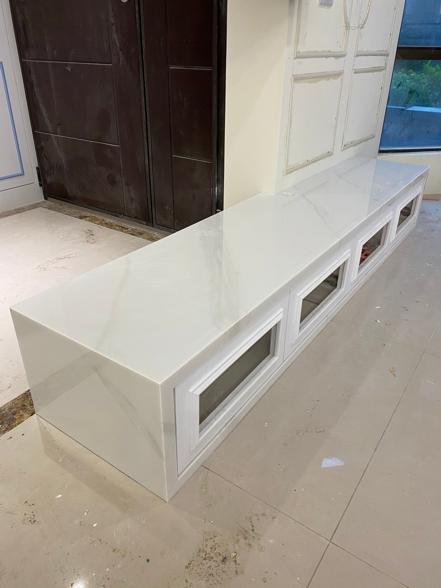 雪白銀弧(人造)-檯面