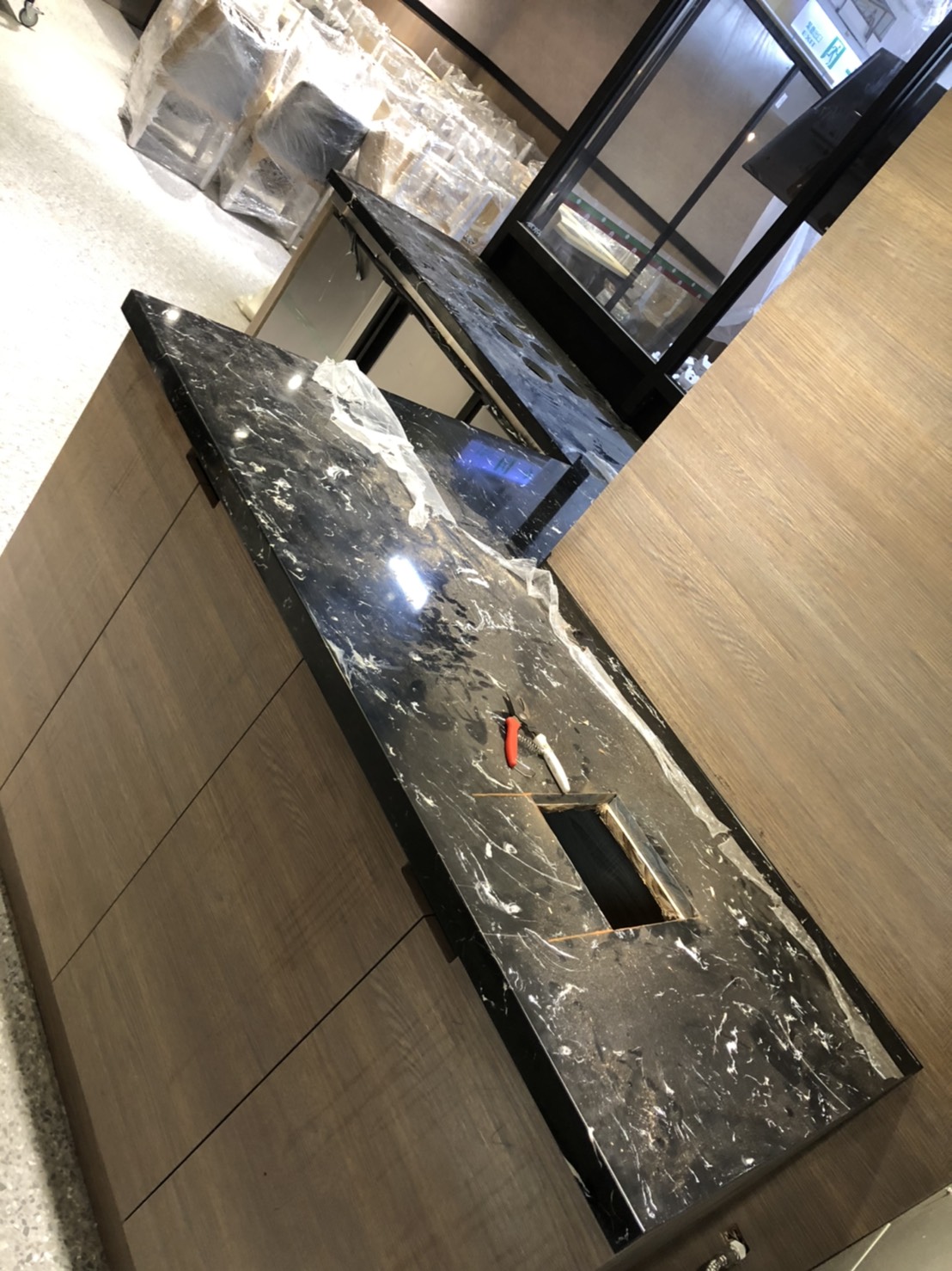 黑蝴蝶(人造石)-檯面