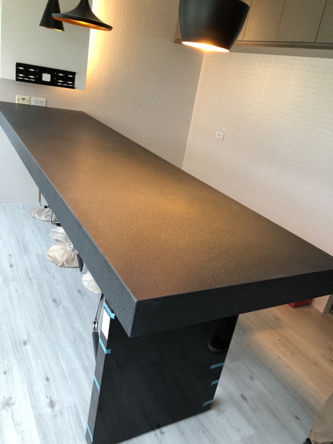 印度黑水沖仿古面-檯面