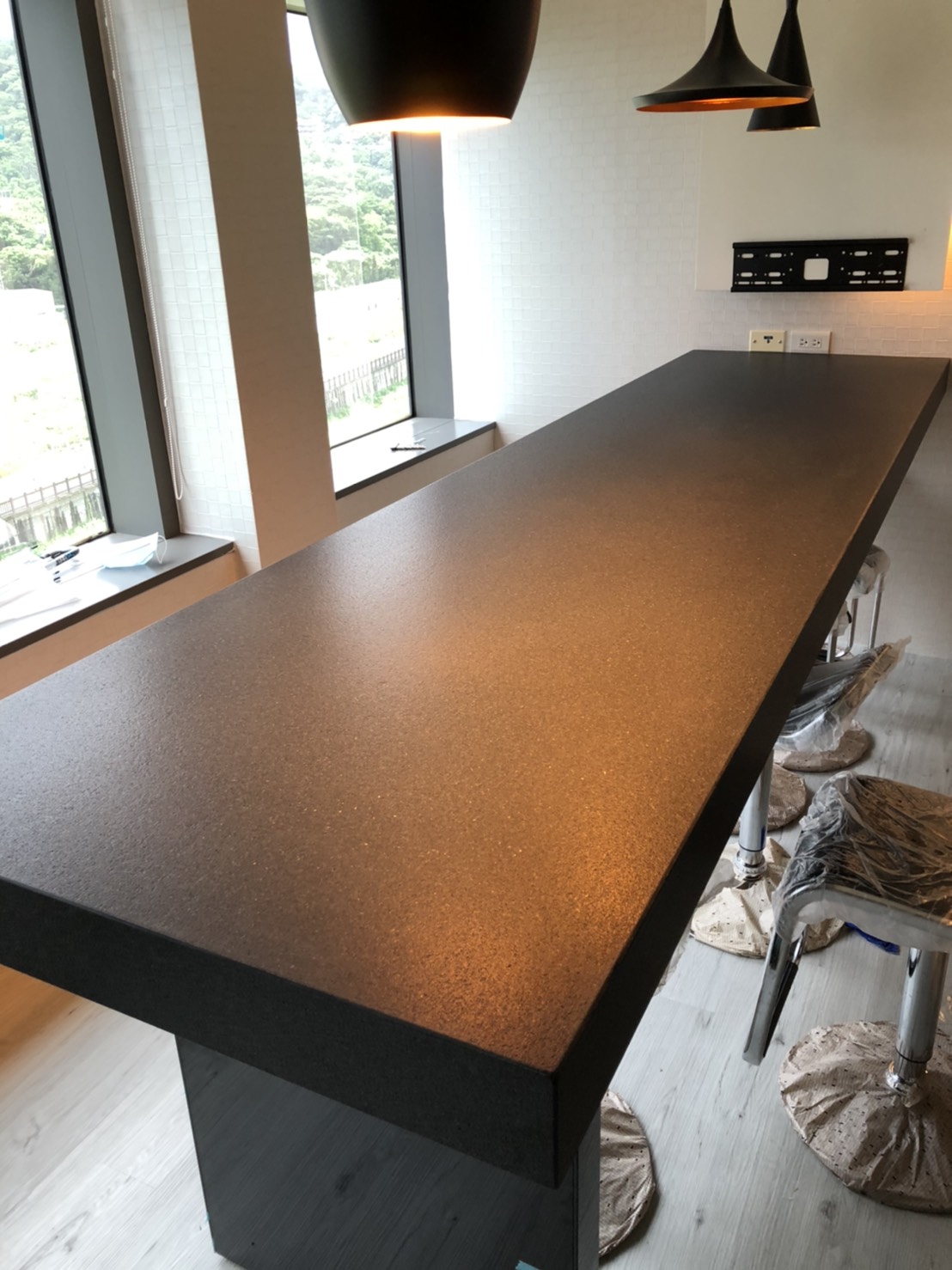 印度黑水沖仿古面-檯面