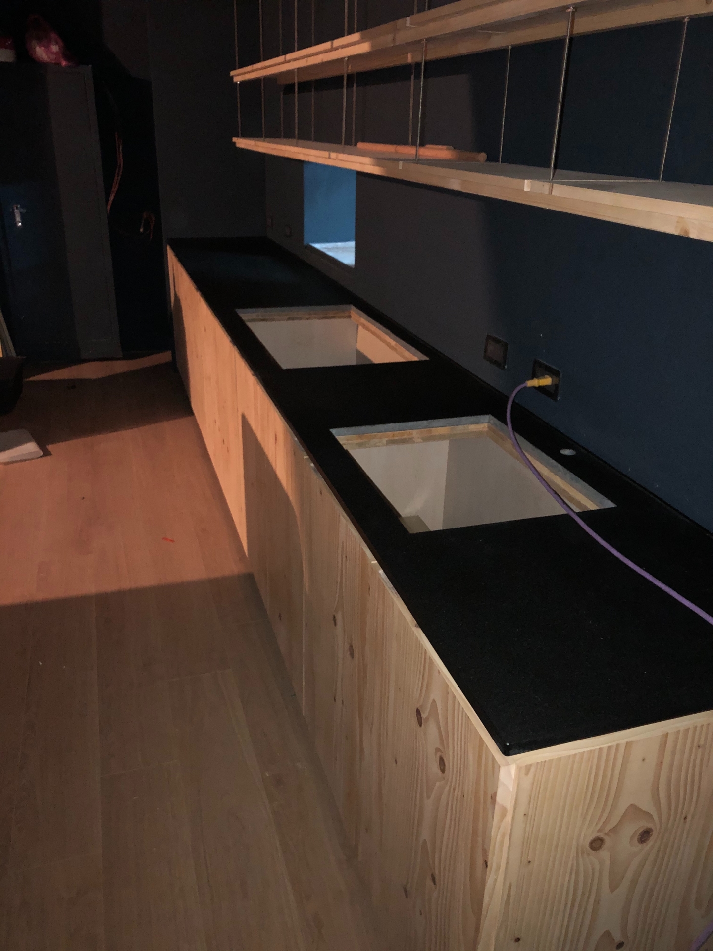 印度黑水沖仿古-檯面