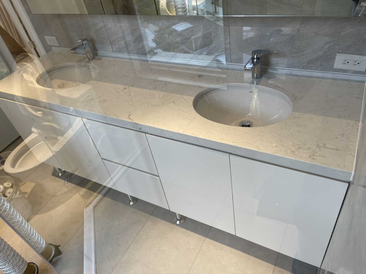 雅士白-洗手檯面