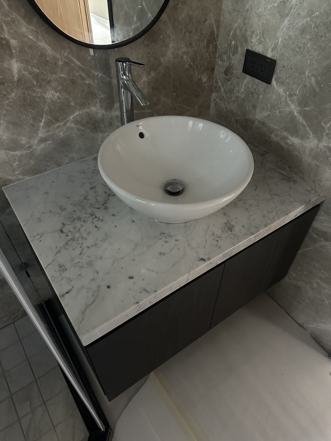 小雕刻白-洗手台