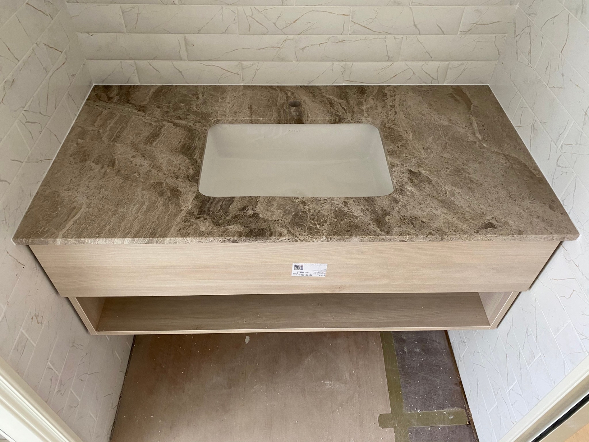 賽納灰-洗手檯面