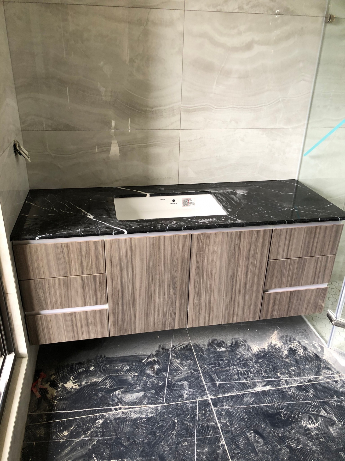 黑雲石-洗手檯面