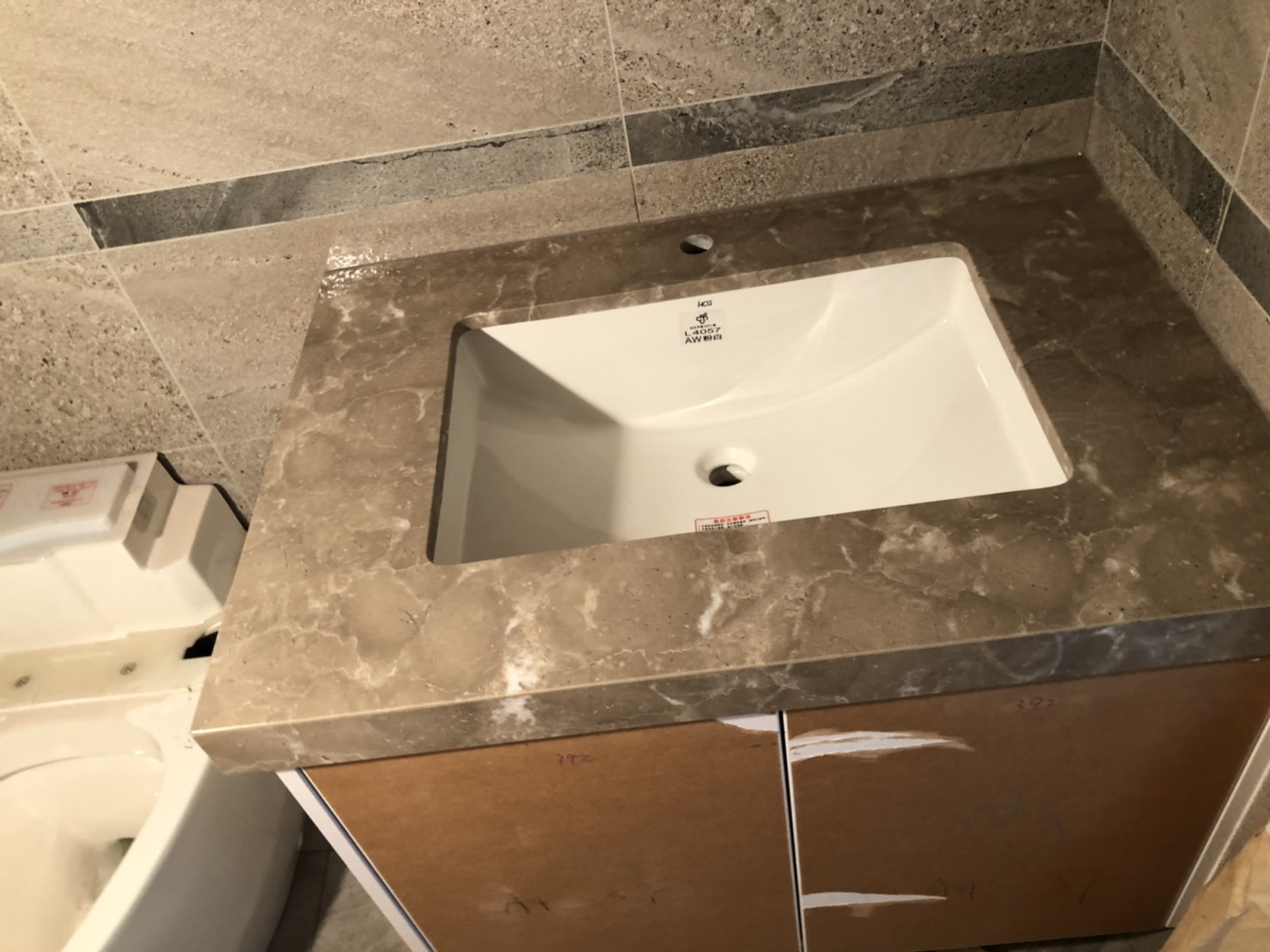 波斯灰-洗手檯面