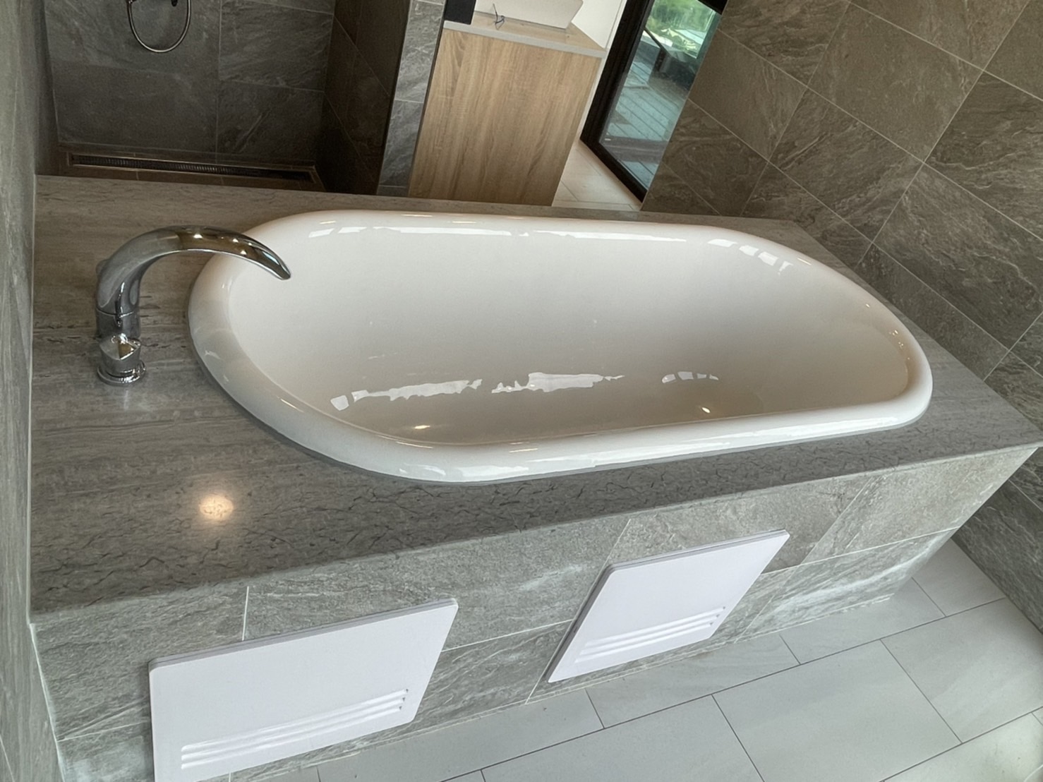 灰木紋-浴缸蓋板