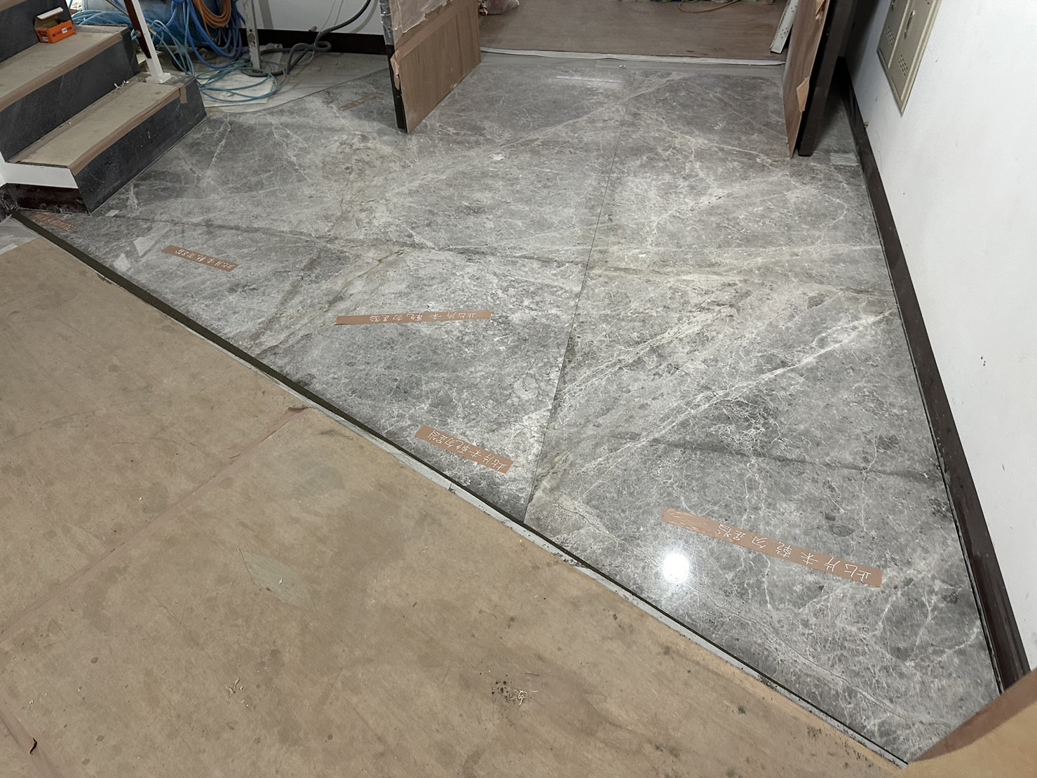 希臘灰-玄關地坪