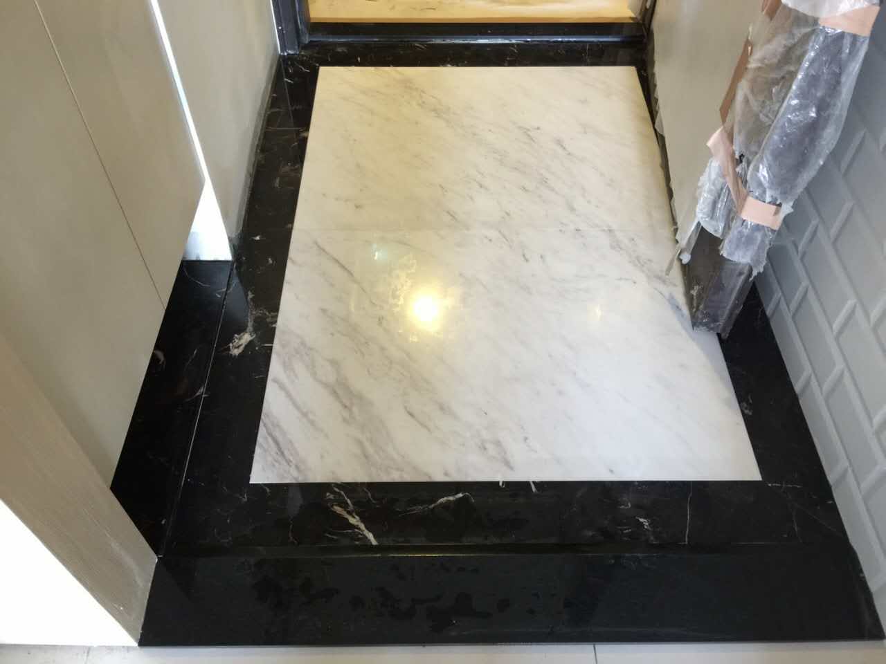 雪白銀狐-玄關地坪