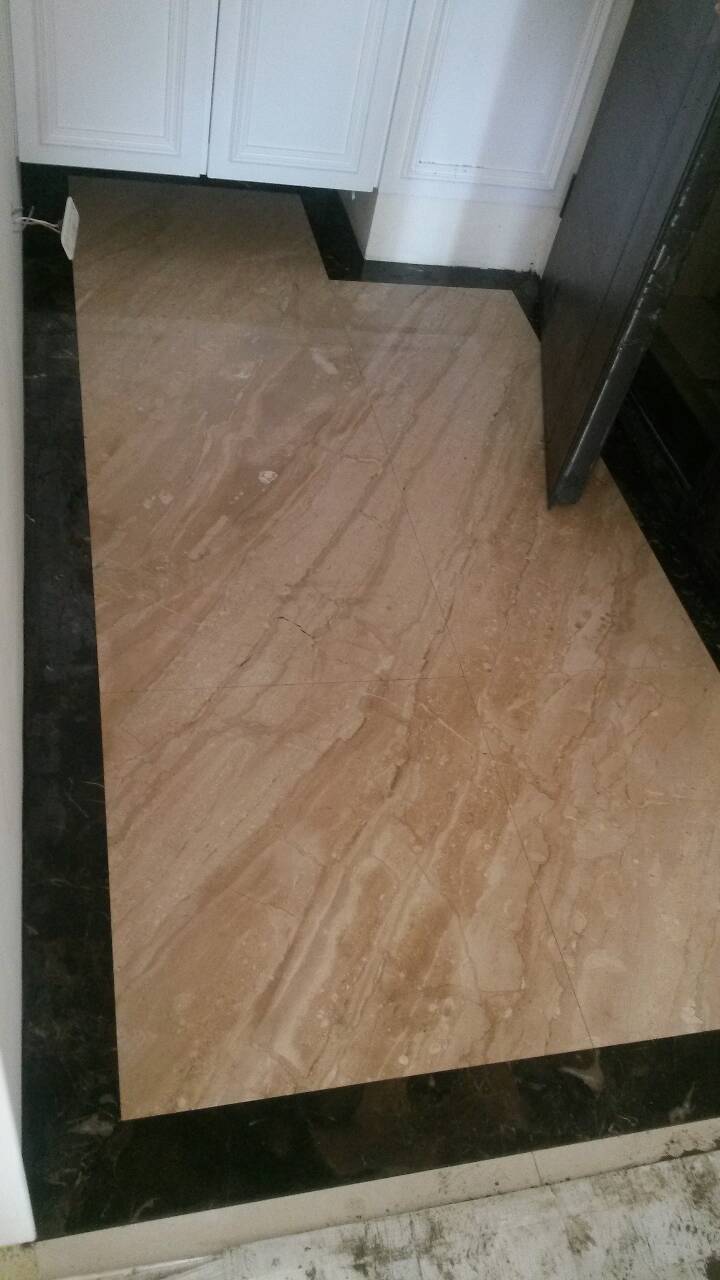 帝諾+金鑲玉-玄關地坪