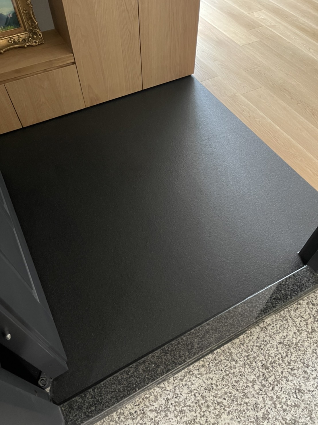 印度黑水沖-玄關地坪