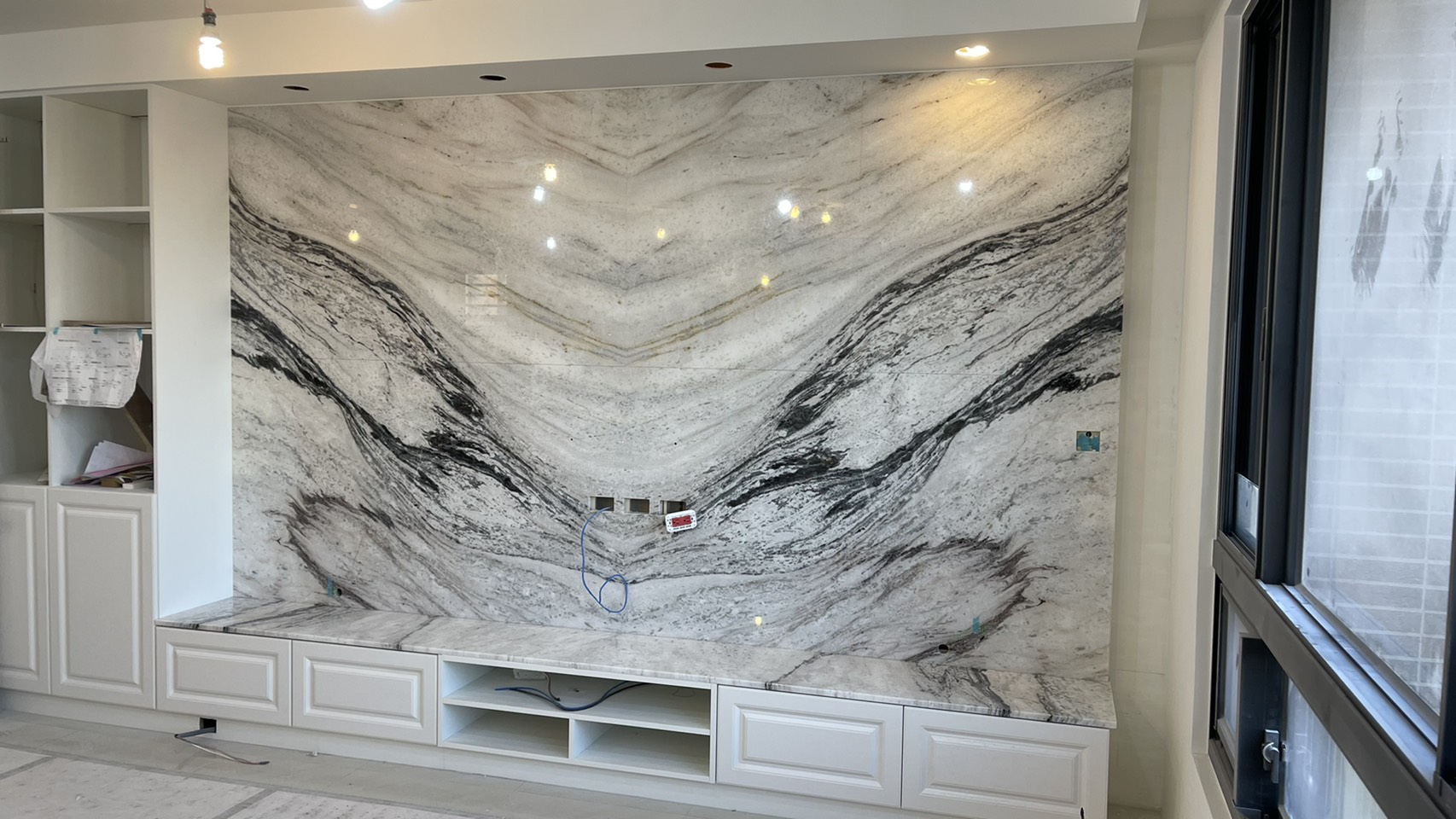 水墨江南-電視牆