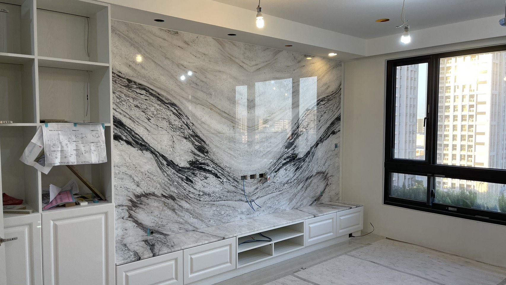 水墨江南-電視牆