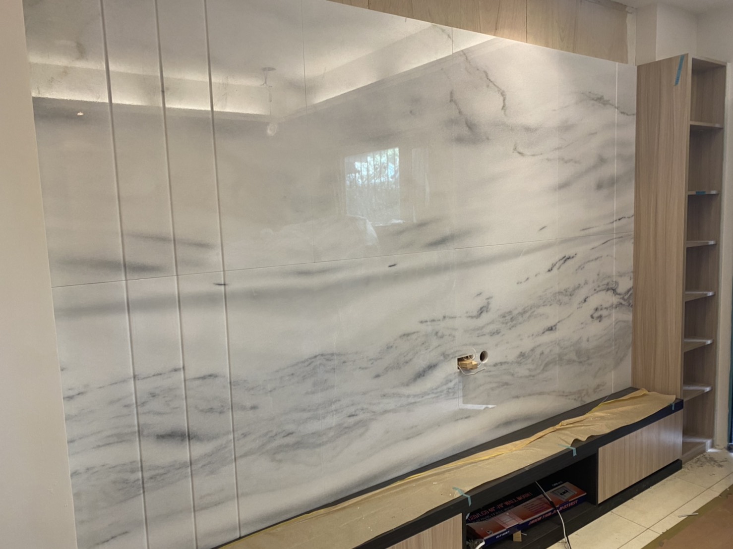 水墨江南-電視牆