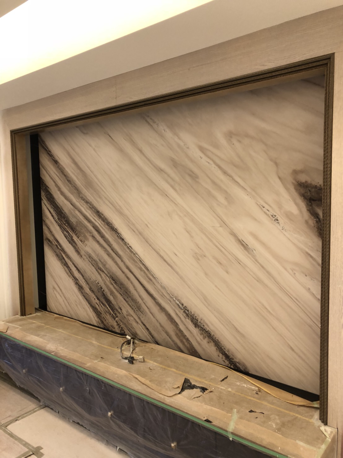 富貴金莎-電視牆