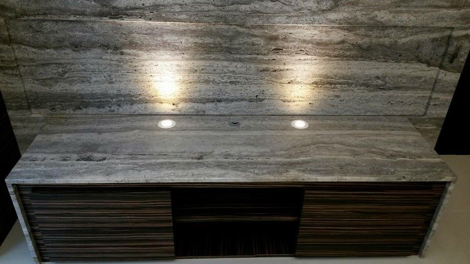 普羅旺斯(洞石)-電視牆