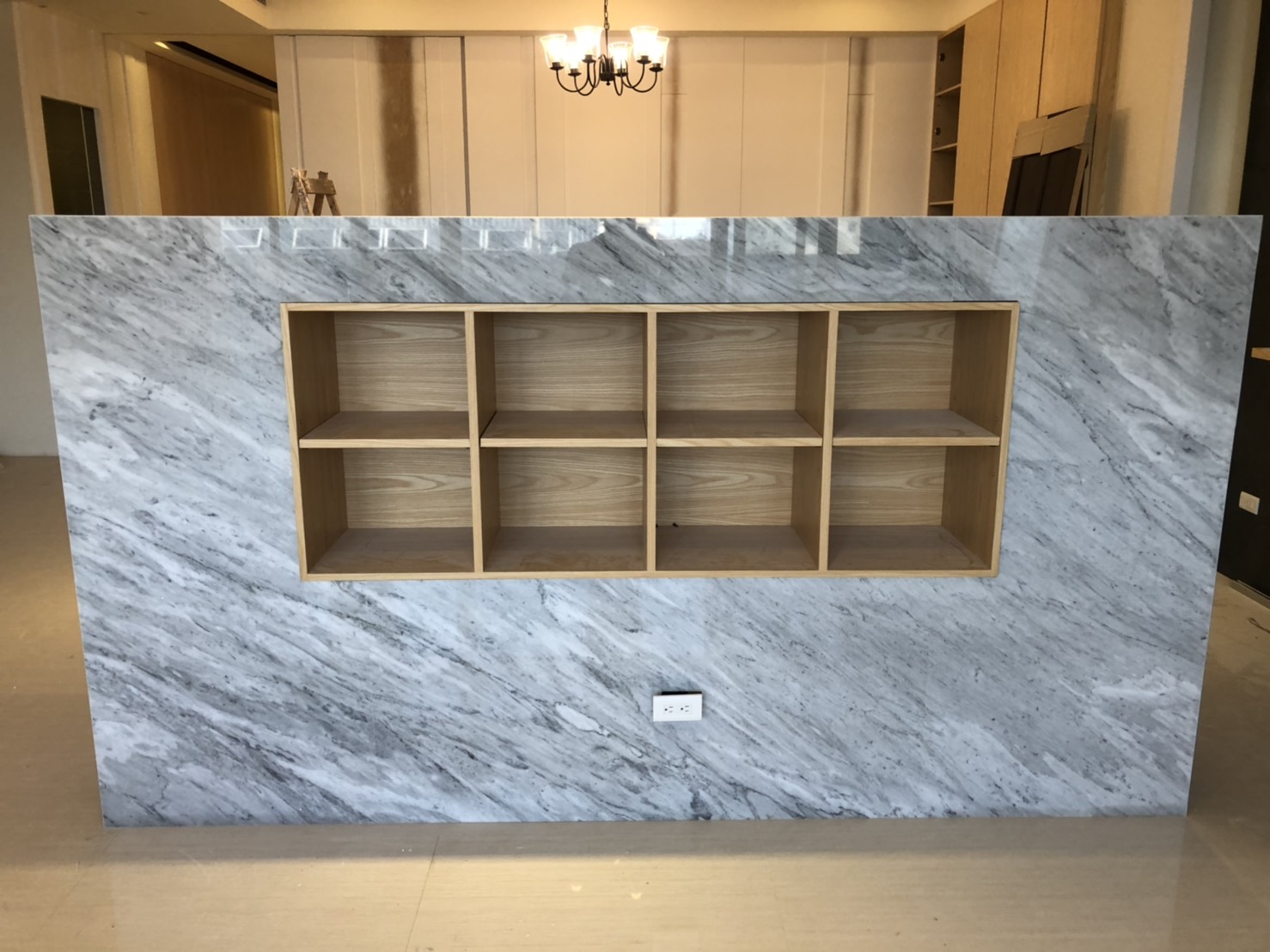 卡拉拉白-電視櫃