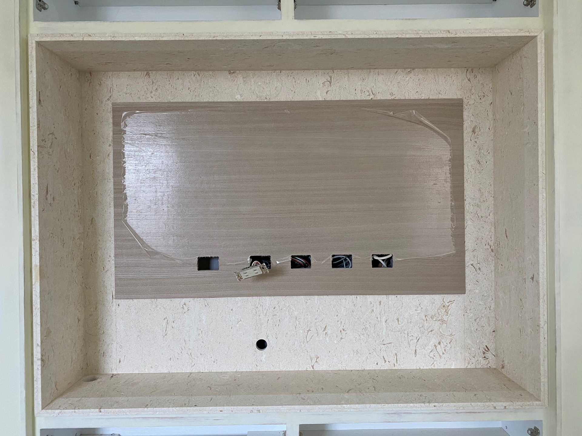 雅士洞石(仿古)-電視牆