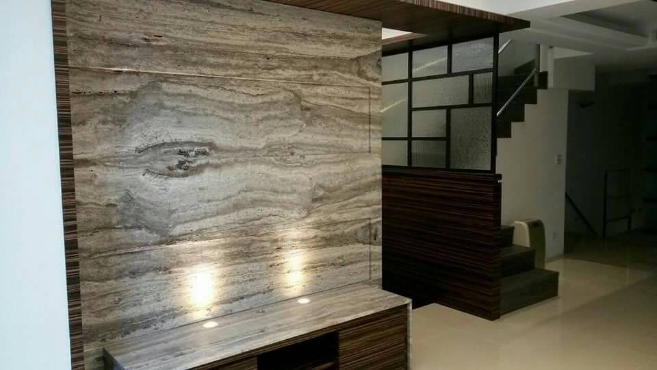 普羅旺斯(洞石)-電視牆